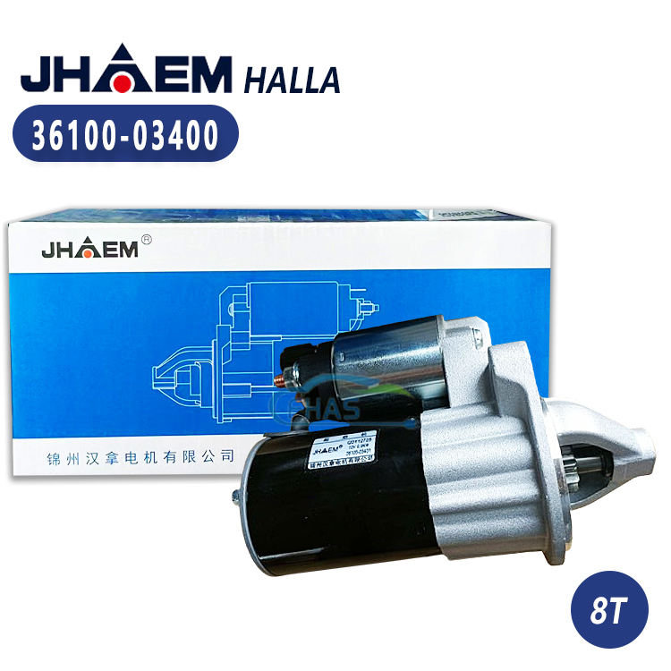 JHAEM Starter 12V 8T for Hyundai / Kia (3610003400)